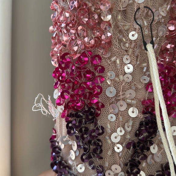 Tularosa Bellini Sequin Dress in Cherry Blossom - Picture 9 of 10